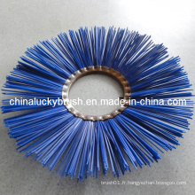 Matériau PP Brosse à balai routier bleu (YY-052)